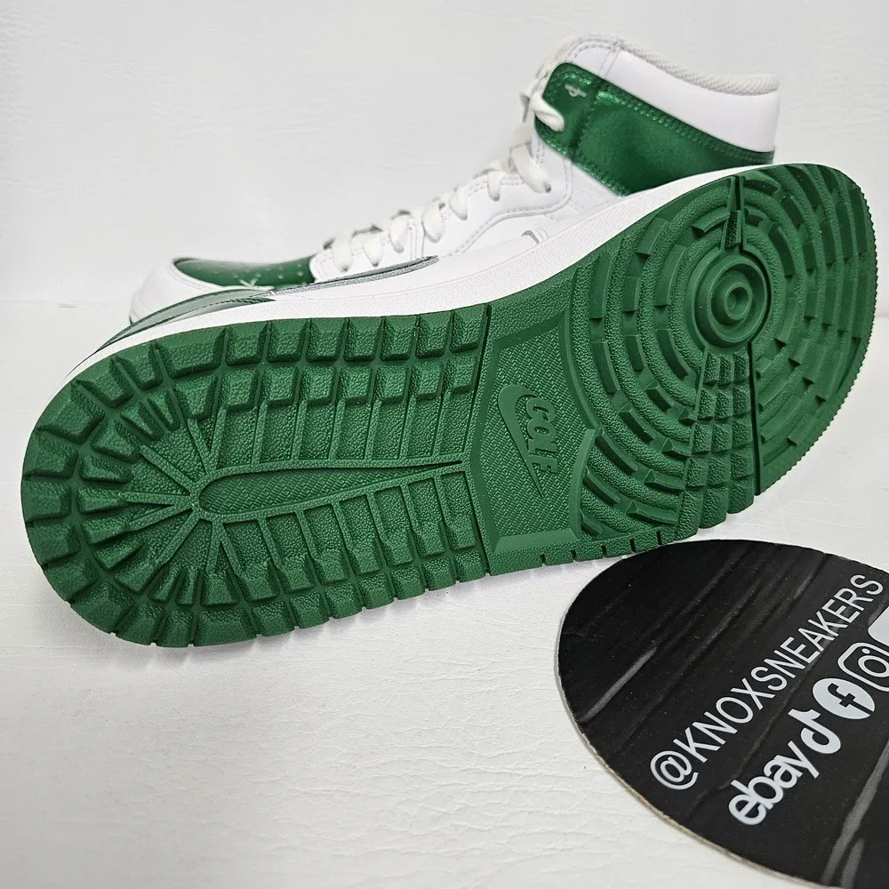 Nike Air Jordan 1 High Golf Pine Green White DQ0660-130 Men's Size 10